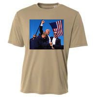 Donald Trump Rally Pray For President Trump God Bless Trump Premium Cooling Performance Crew T-Shirt