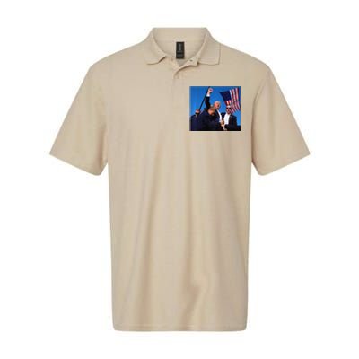 Donald Trump Rally Pray For President Trump God Bless Trump Premium Softstyle Adult Sport Polo