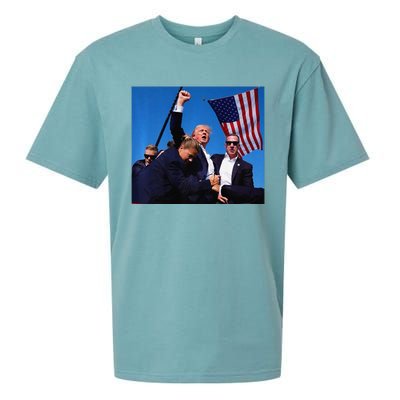 Donald Trump Rally Pray For President Trump God Bless Trump Premium Sueded Cloud Jersey T-Shirt