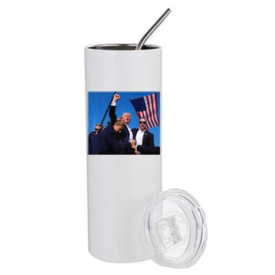 Donald Trump Rally Pray For President Trump God Bless Trump Premium Stainless Steel Tumbler