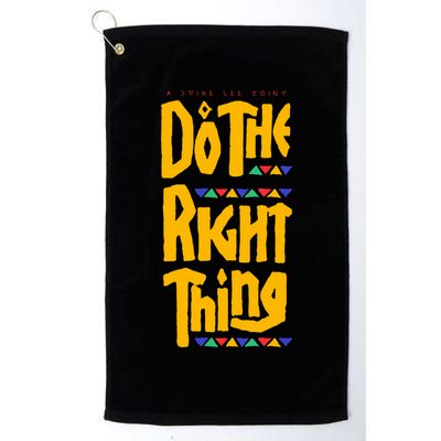 DO THE RIGHT THING Golf Towel