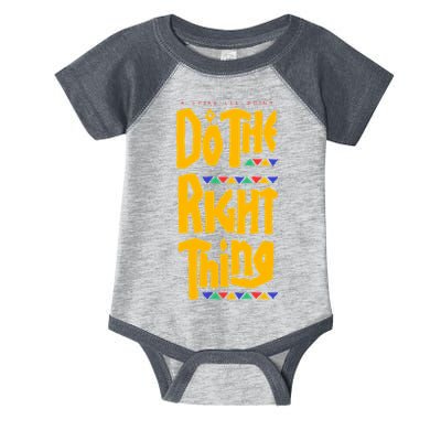 DO THE RIGHT THING Infant Baby Jersey Bodysuit