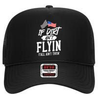 Dirt Track Racing Sprint Car Racing High Crown Mesh Back Trucker Hat