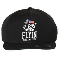 Dirt Track Racing Sprint Car Racing Wool Snapback Cap