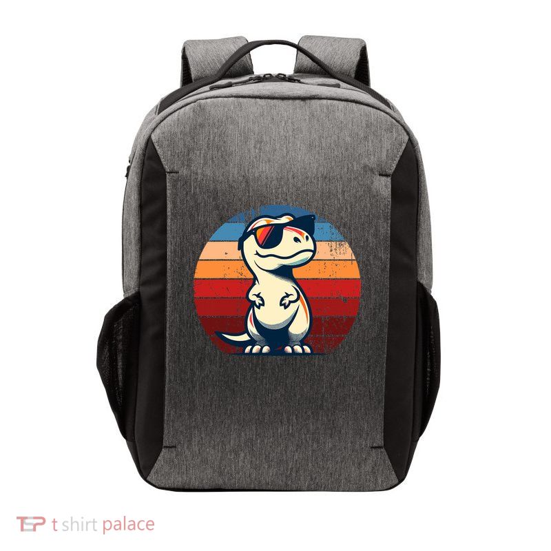 Dinosaur T Rex Retro Novelty Men Kids Women Funny Dinosaur Vector Backpack