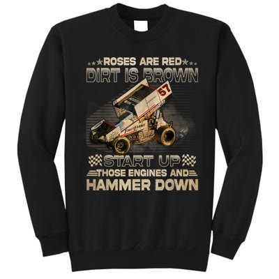 Dirt Track Racing Kyle Larson Champion Sprint Car Sweatshirt