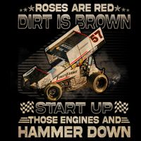 Dirt Track Racing Kyle Larson Champion Sprint Car Bucket Hat