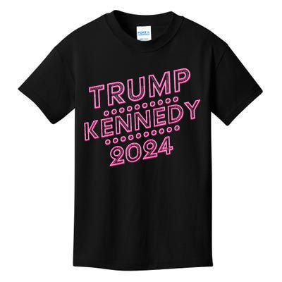 Donald Trump Rfk Jr 2024 Trump Kennedy Kids T-Shirt