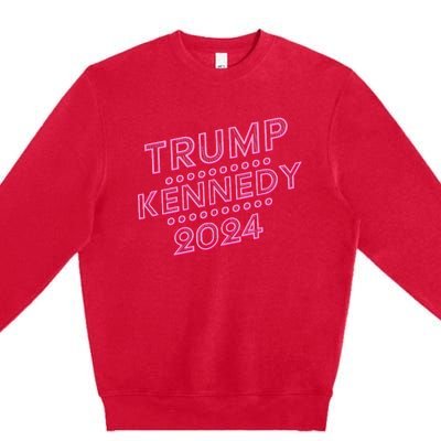 Donald Trump Rfk Jr 2024 Trump Kennedy Premium Crewneck Sweatshirt