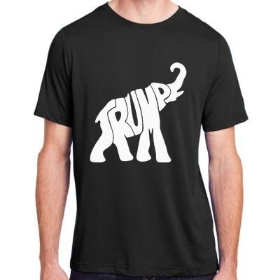 Donald Trump Republican Elephant Trump Adult ChromaSoft Performance T-Shirt