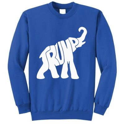 Donald Trump Republican Elephant Trump Tall Sweatshirt