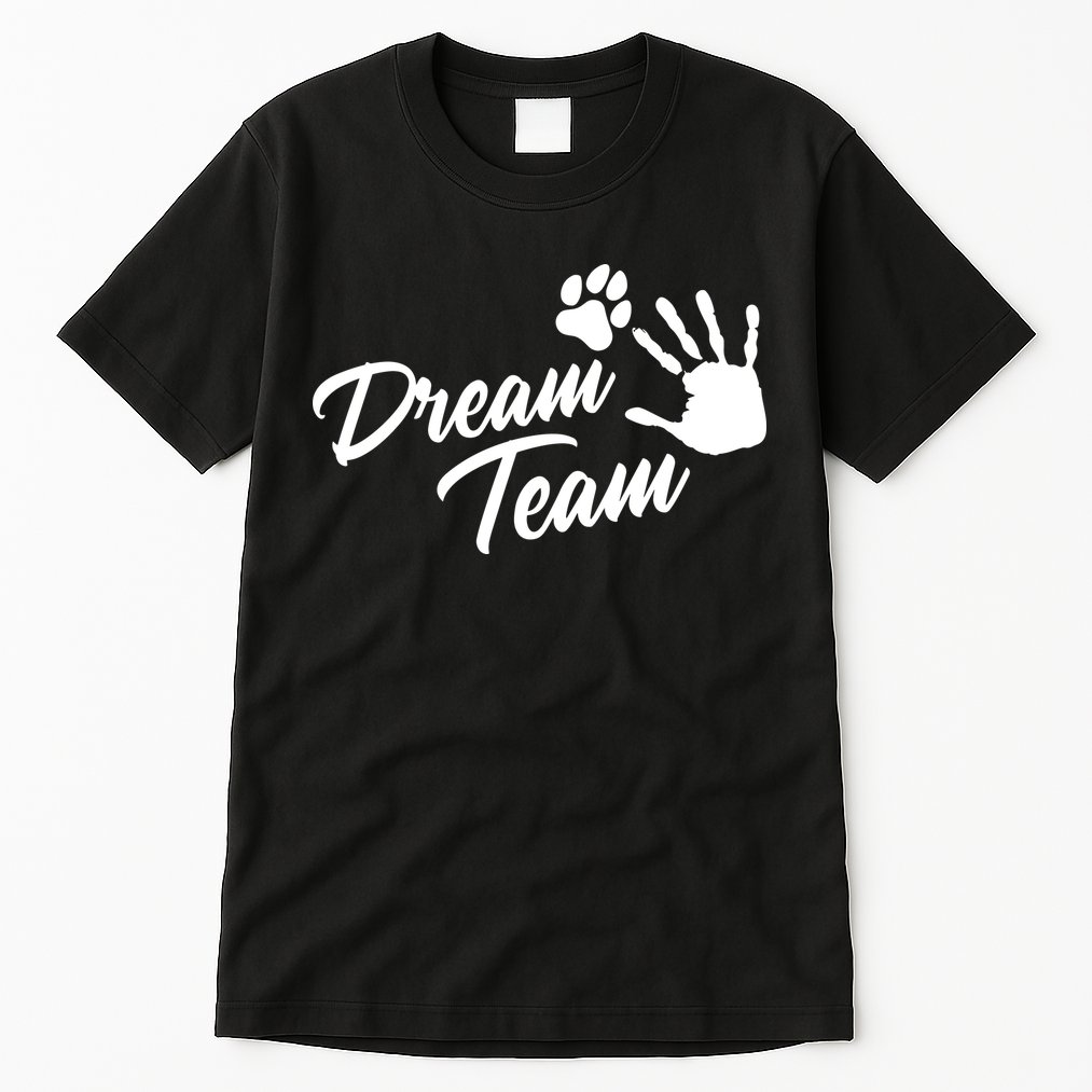 Dream Team Sports Agility Paw Dog Tall T-Shirt