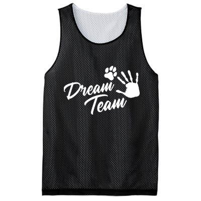 Dream Team Sports Agility Paw Dog Mesh Reversible Basketball Jersey Tank