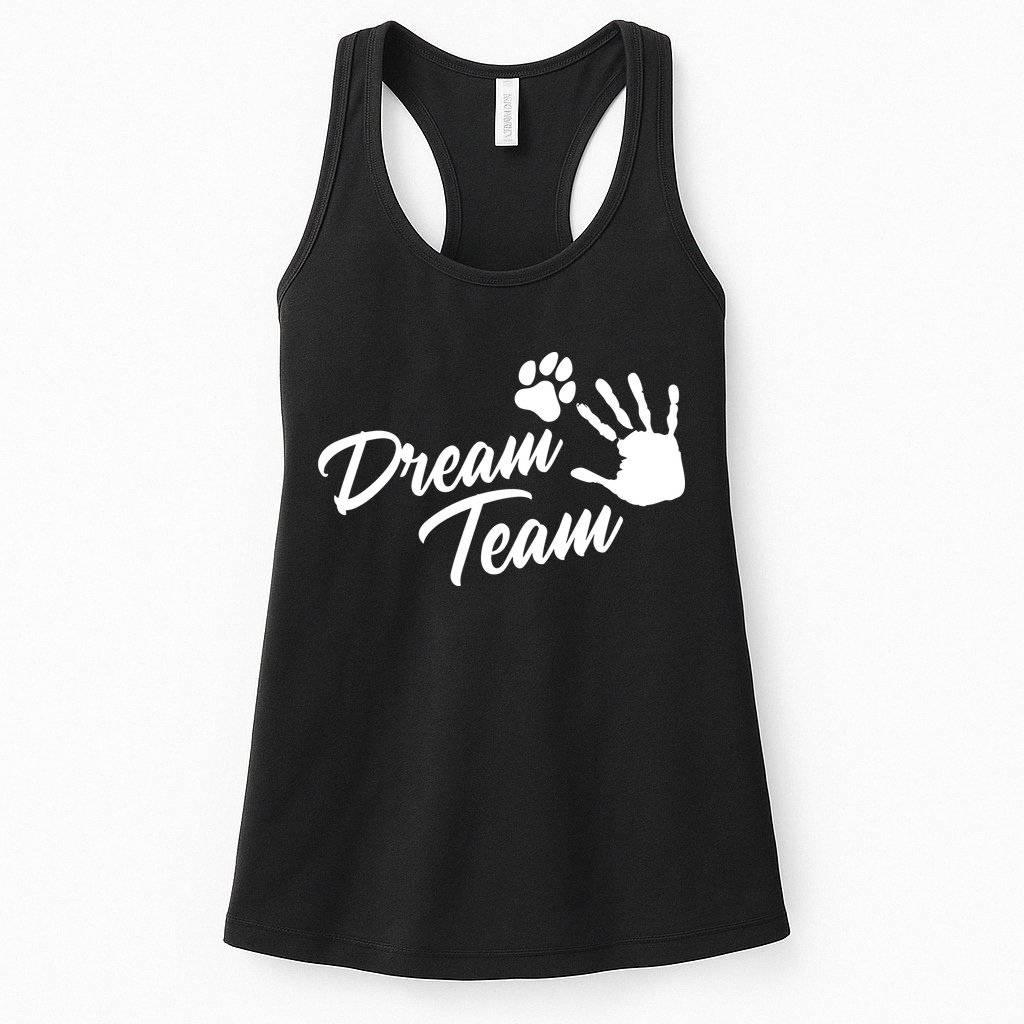 Dream Team Sports Agility Paw Dog Womens Tank Top