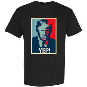 Donald Trump Supporter President 2024 Garment-Dyed Heavyweight T-Shirt