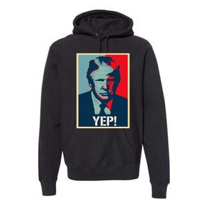 Donald Trump Supporter President 2024 Premium Hoodie