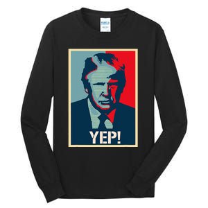 Donald Trump Supporter President 2024 Tall Long Sleeve T-Shirt