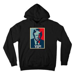 Donald Trump Supporter President 2024 Tall Hoodie