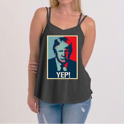 Donald Trump Supporter President 2024 Women's Strappy Tank