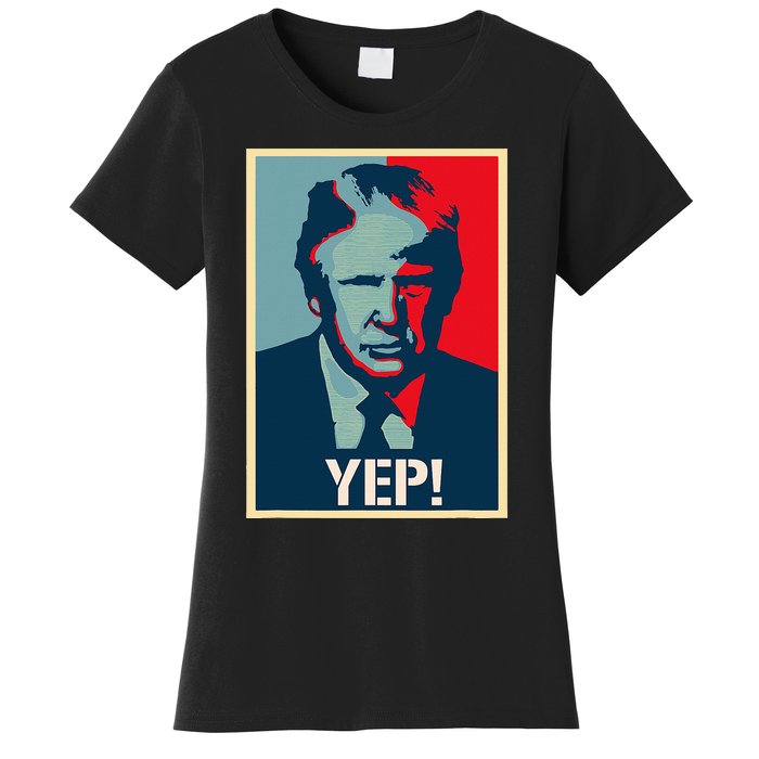 Donald Trump Supporter President 2024 Women's T-Shirt