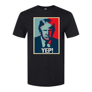 Donald Trump Supporter President 2024 Softstyle CVC T-Shirt