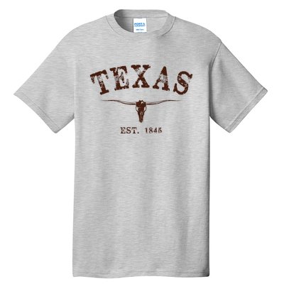 Distressed Texas State Tall T-Shirt