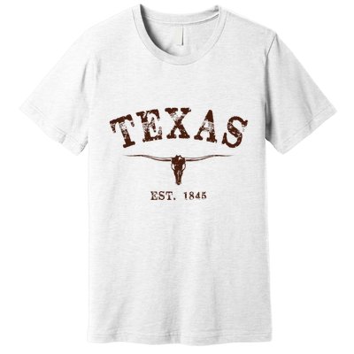 Distressed Texas State Premium T-Shirt