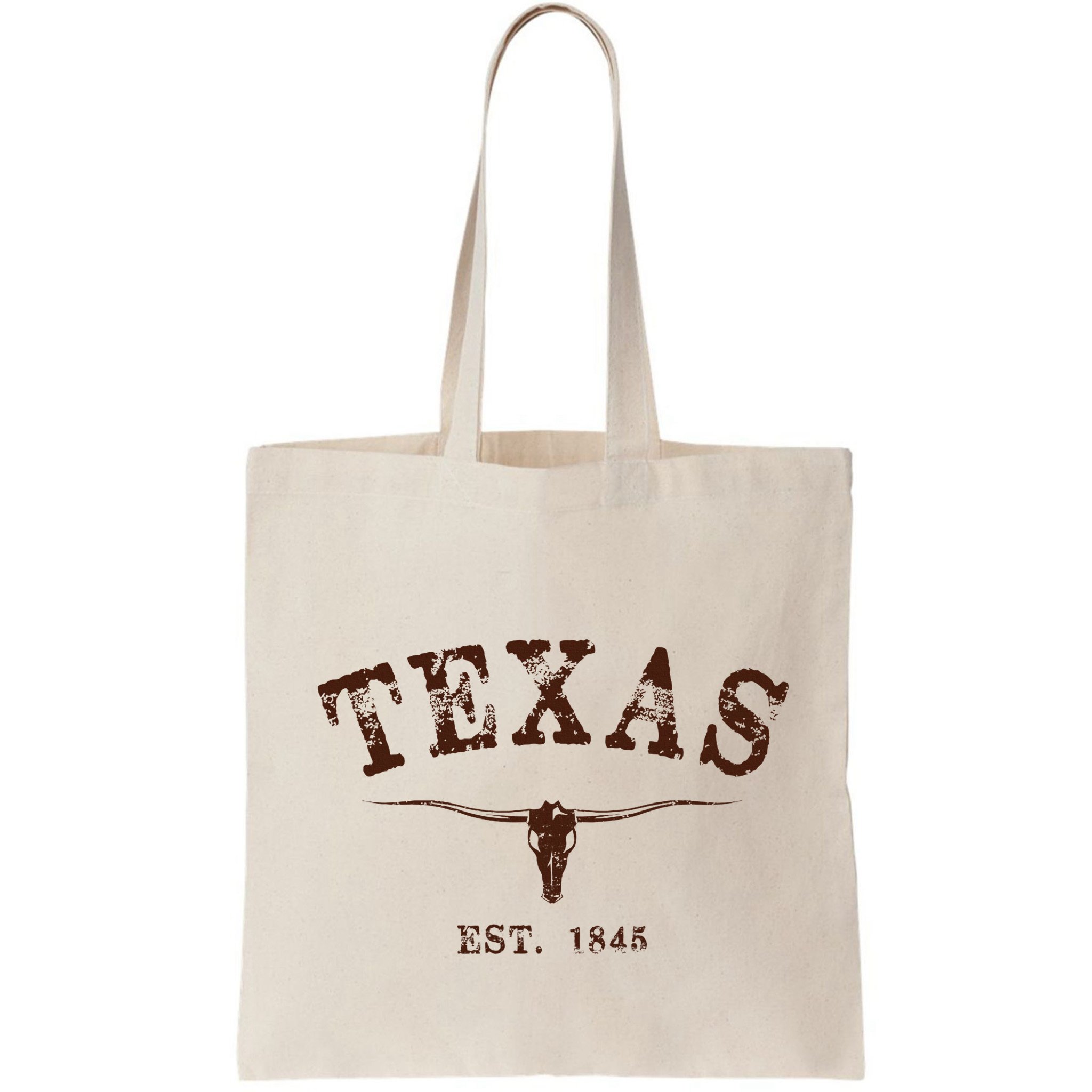 Distressed Texas State Bag