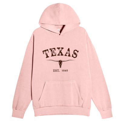 Distressed Texas State Urban Pullover Hoodie