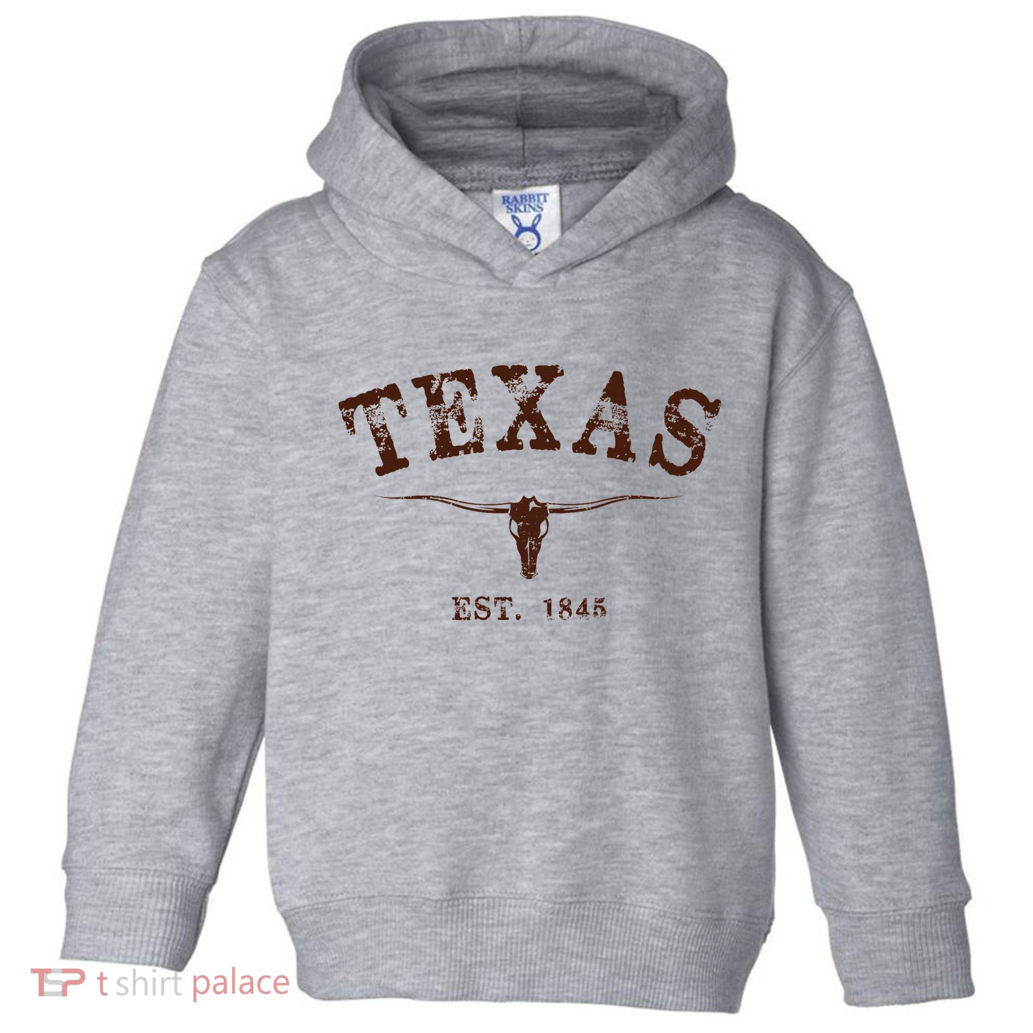 Distressed Texas State Toddler Hoodie