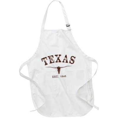 Distressed Texas State Apron