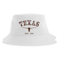 Distressed Texas State Sustainable Bucket Hat