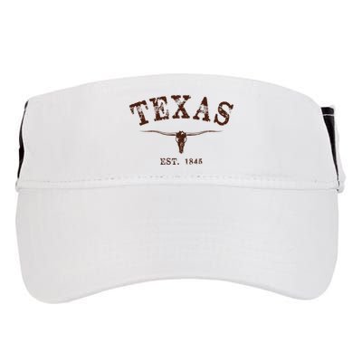 Distressed Texas State Adult Drive Performance Visor