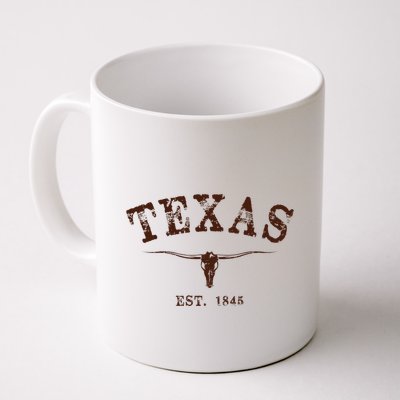 Distressed Texas State Mug