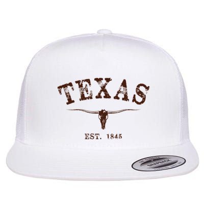 Distressed Texas State Flatbill Hat