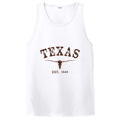 Distressed Texas State PosiCharge Competitor Tank
