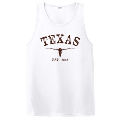 Distressed Texas State PosiCharge Competitor Tank