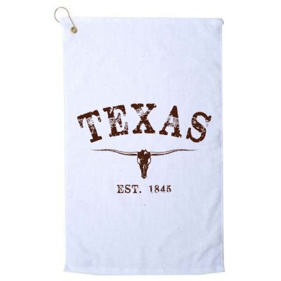 Distressed Texas State Golf Towel