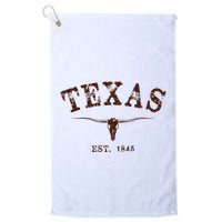 Distressed Texas State Golf Towel
