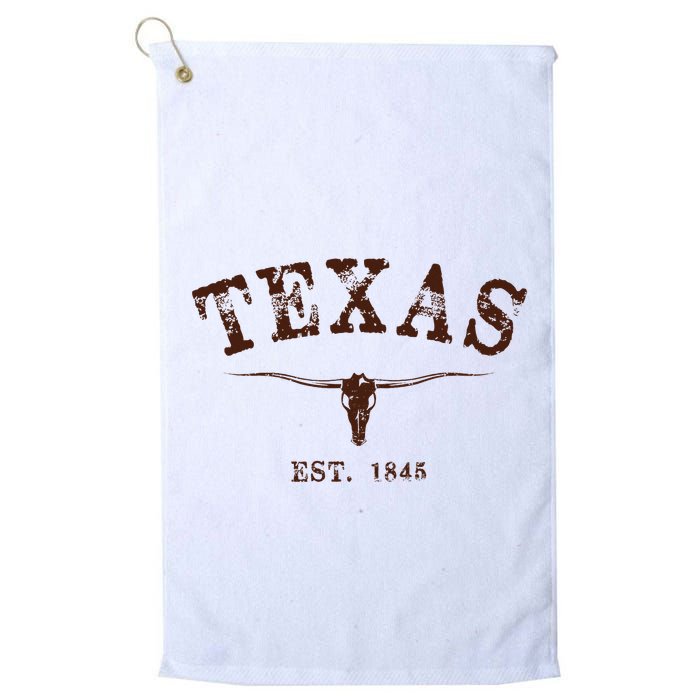 Distressed Texas State Golf Towel