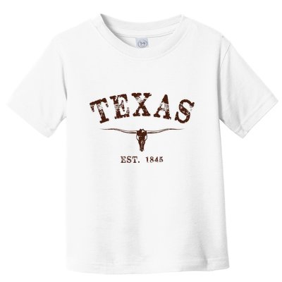 Distressed Texas State Toddler T-Shirt