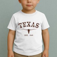 Distressed Texas State Toddler T-Shirt