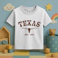 Distressed Texas State Toddler T-Shirt