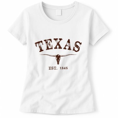 Distressed Texas State Womens T-Shirt