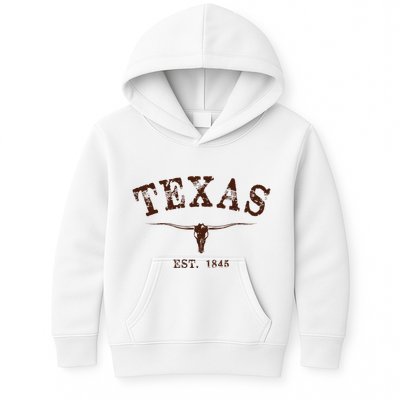 Distressed Texas State Kids Hoodie