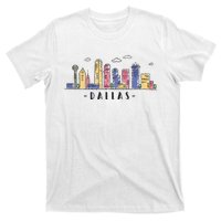 Dallas Texas Skyline Vintage Dallas Tx T-Shirt