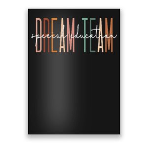 Dream Team Special Education Squad Special Education Teacher Poster