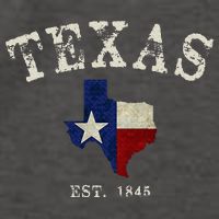 Distressed Texas State Flag Map Vector Backpack