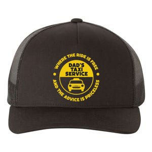 DadS Taxi Service Fathers Day Funny Dad Papa Chauffeur Cab Yupoong Adult 5-Panel Trucker Hat