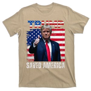 Donald Trump Saved America 47th President Inauguration T-Shirt